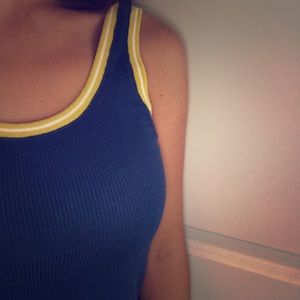 Retro (look a like) crop tank